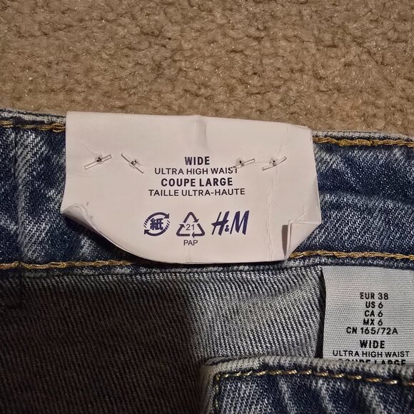 H&M wide jeans - Picture 3 of 3
